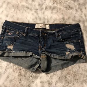 Hollister jean shorts